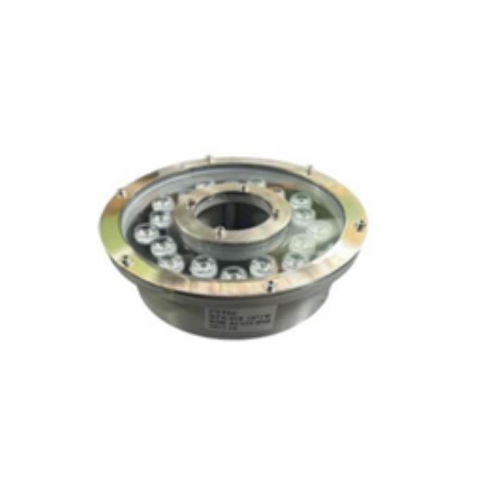 LUMINARIA SUBACUATICA EMPOTRABLE 18W IP68 IK08 RGB ACERO INOXIDABLE PARA PILETAS, PARQUES DE AGUA, PISCINA