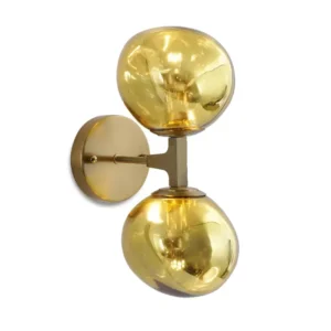 APLIQUE LED "OPALUX" E14x2 DALIAN GOLD COOPER