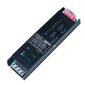 FUENTE DE PODER SLIM 150W/12V 12A "OPALUX" BLACK 18X5X2.5CM