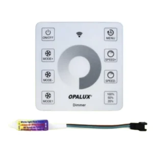 CONTROLADOR PARA CINTA LED TOUCH UN SOLO COLOR "OPALUX" MASTERX250