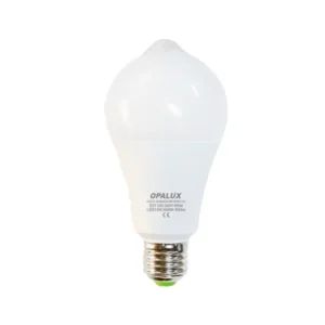 FOCO CON SENSOR DE MOVIMIENTO 360° E27 15W OPALUX LUZ BLANCA 6500K 1050LM DETECCIÓN A 6 MTS HORIZONTAL