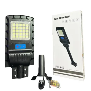 PASTORAL SOLAR 100W INTEGRADO SOLAR LIGHT 80M2 DE EFICIENCIA LUMINICA INCLUYE CONTROL REMOTO INTELIGENTE, SENSOR Y SOPORTE